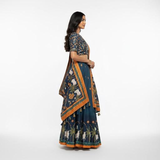 Artriddhs Dola silk D NO DEGITAL 22 Wholesale choli market in Pune